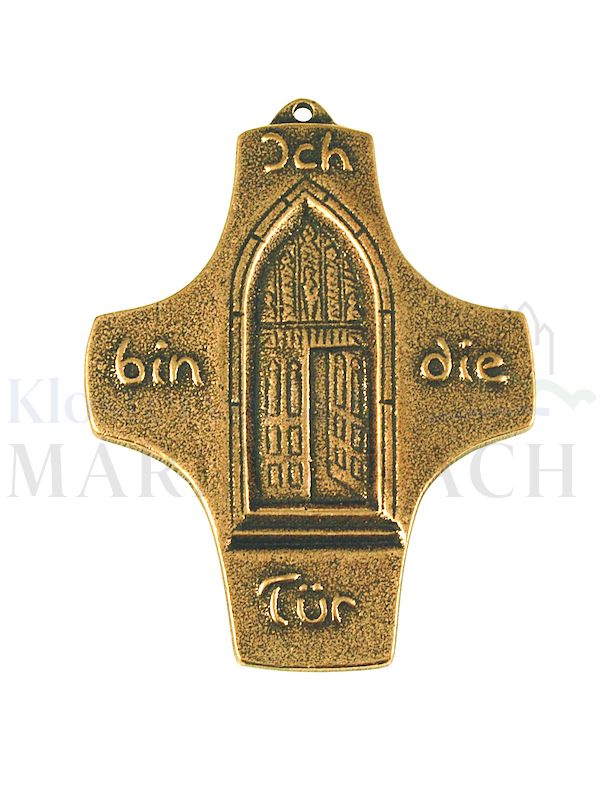 Foto: Kreuz Ich bin die Tür, 9,5 x 7,5 cm