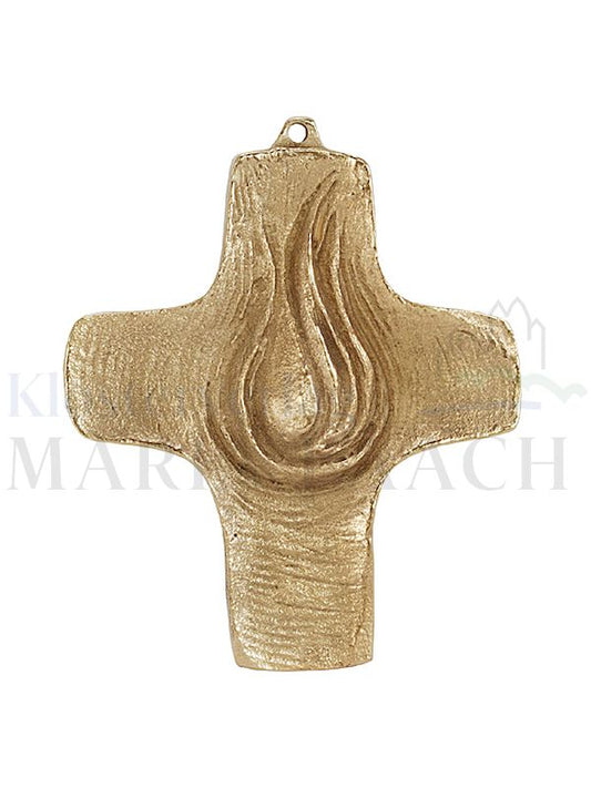 Foto: Kreuz Samenkorn / Flamme, 8,9 x 7,2 cm