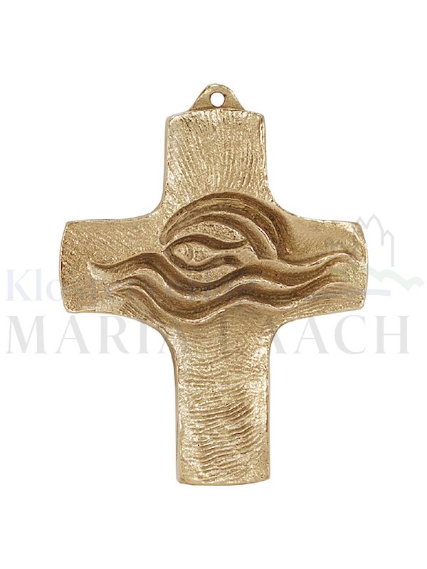 Foto: Kreuz Fisch / Wasser, 8,9 x 7,2 cm
