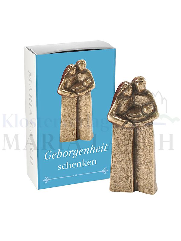 Foto: Geborgenheit schenken (Figur), 7 cm hoch, in Geschenkschachtel