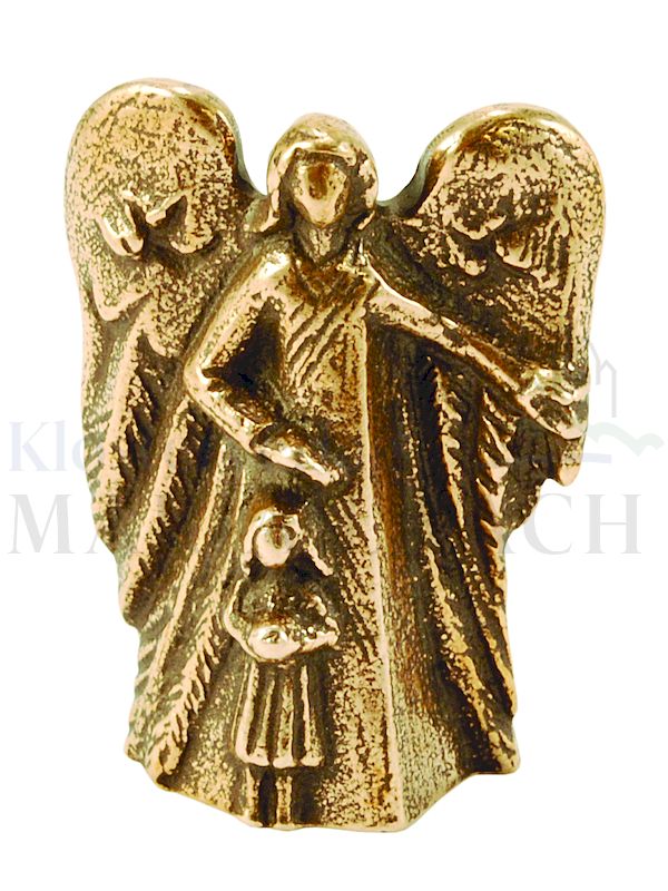 Foto: Figur Schutzengel mit Mädchen, 5 cm hoch