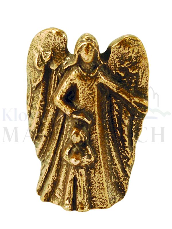Foto: Figur Schutzengel mit Junge, 5 cm hoch