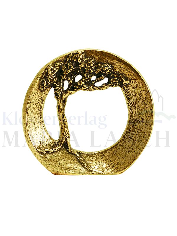 Foto: Steh-Plakette Baum - Vertraue Deiner Kraft, Ø 8 cm, mit Expertise