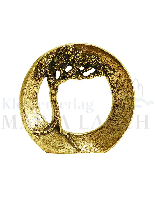 Foto: Steh-Plakette Baum - Vertraue Deiner Kraft, Ø 8 cm, mit Expertise