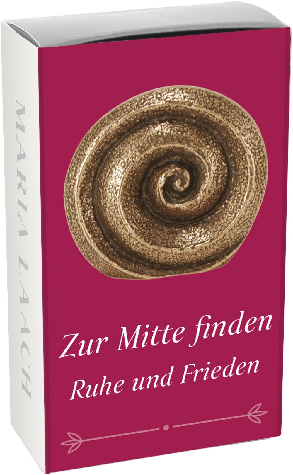 Zur Mitte finden, Ø 4 cm, in Schachtel