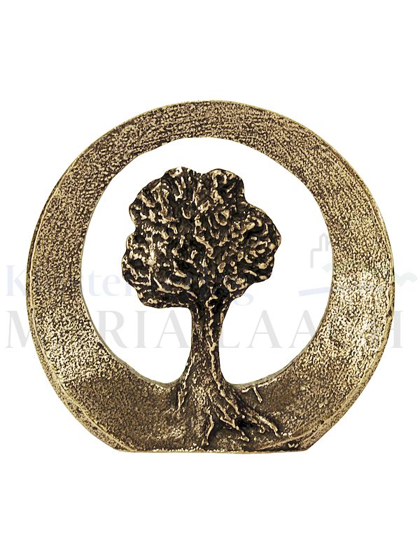 Foto: Stehplakette Baum (im Bogen), Ø 8 cm