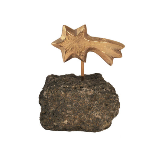 Stern auf Basaltlava