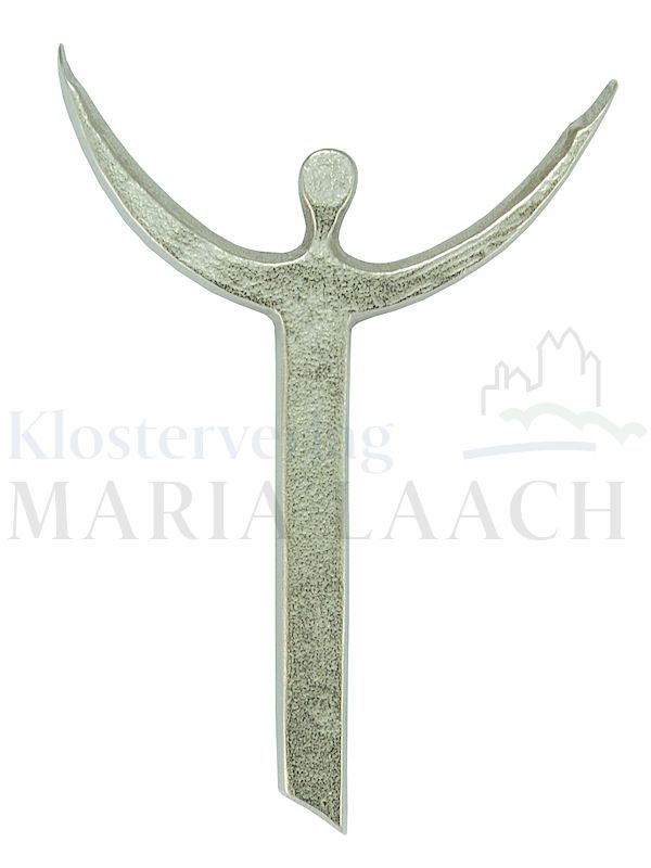 Foto: Kreuz Auferstehung, 14,5 x 10 cm, Silberbronze