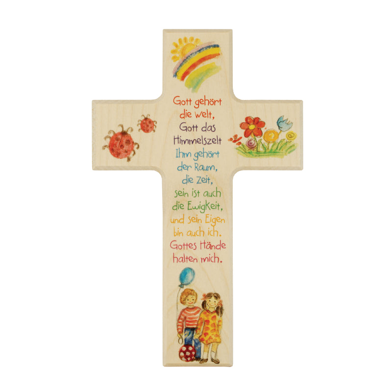 Kinderkreuz "In Gottes Namen…"