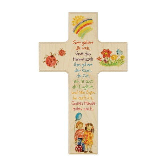 Kinderkreuz "In Gottes Namen…"