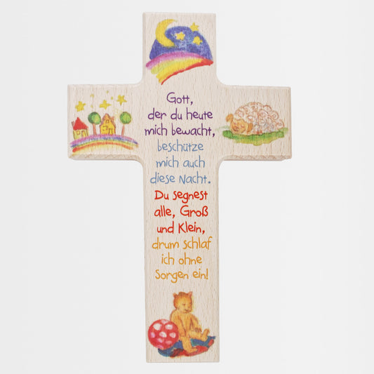 Kinderkreuz "Gott, der du heute mich bewacht…"