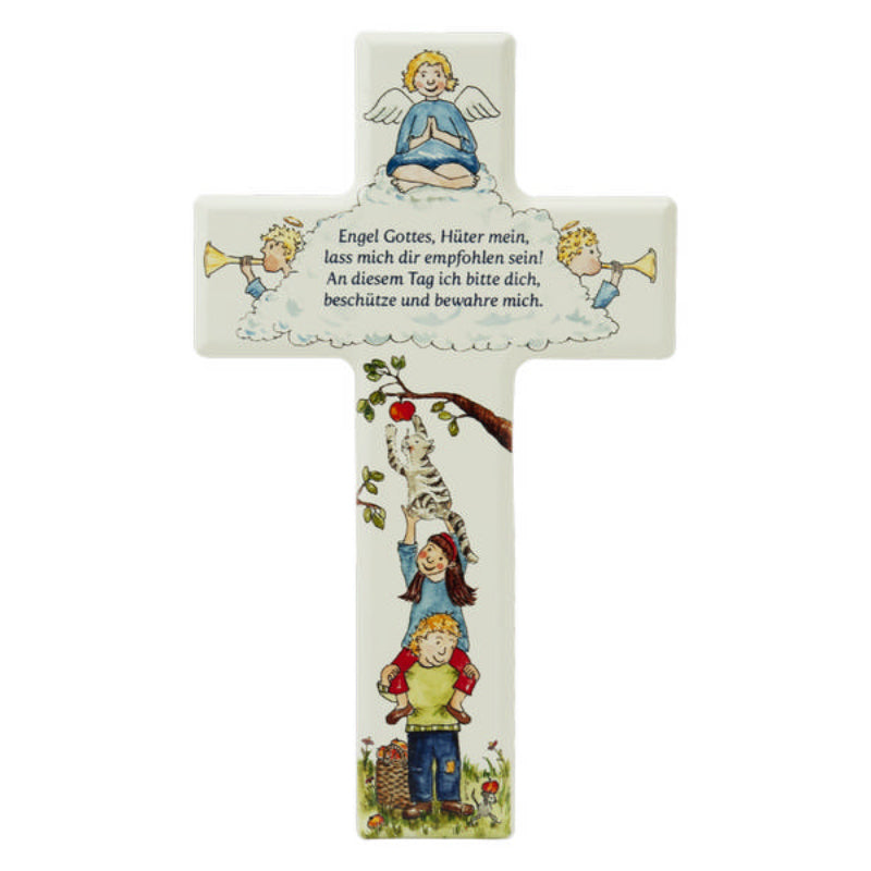 Kinderkreuz "Engel Gottes, Hüter mein…"