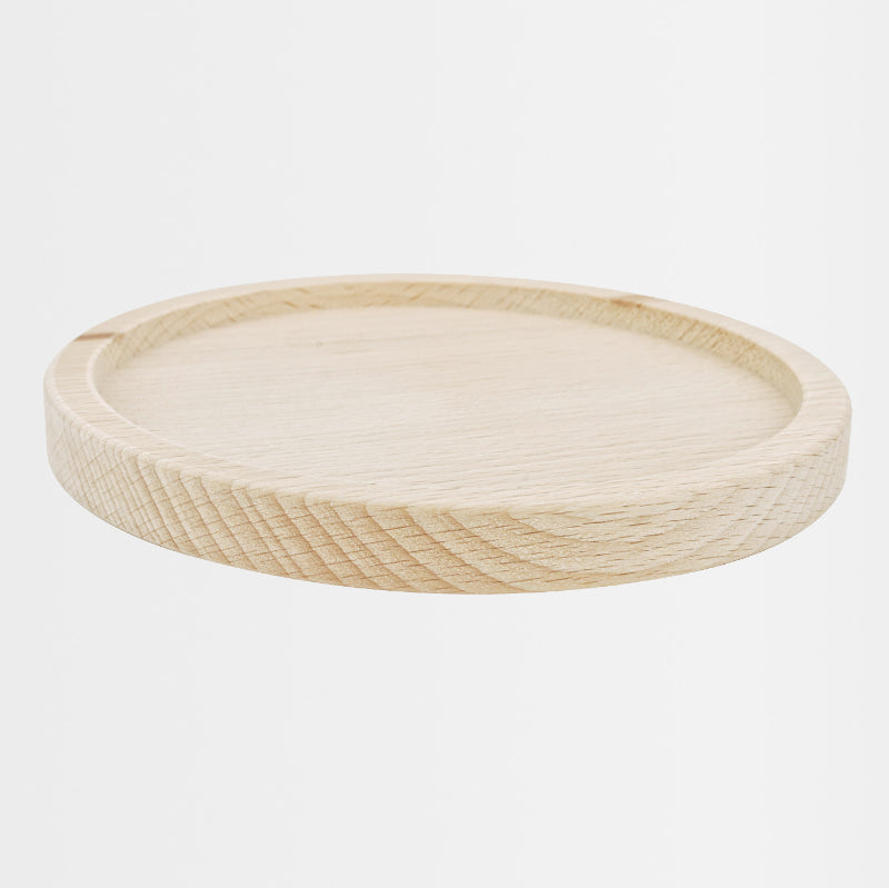 Kerzenteller aus Holz