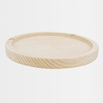 Kerzenteller aus Holz