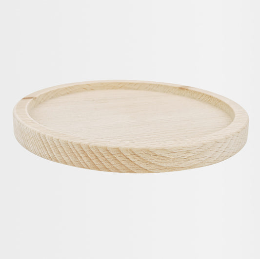 Kerzenteller aus Holz