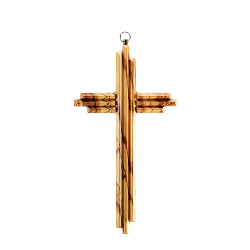 Holzkreuz mit unterschiedlichen Balken