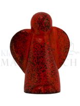 Taschenengel rot- schwarz sponged