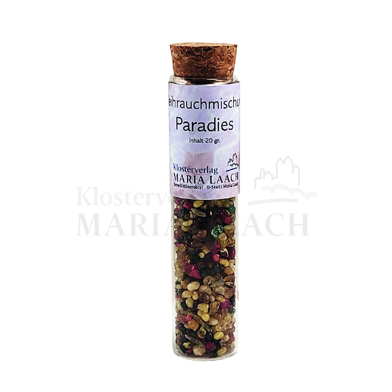 Weihrauchmischung Paradies, 20 g, in Glasfläschen
