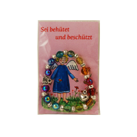 Armband mit Engel in bunt