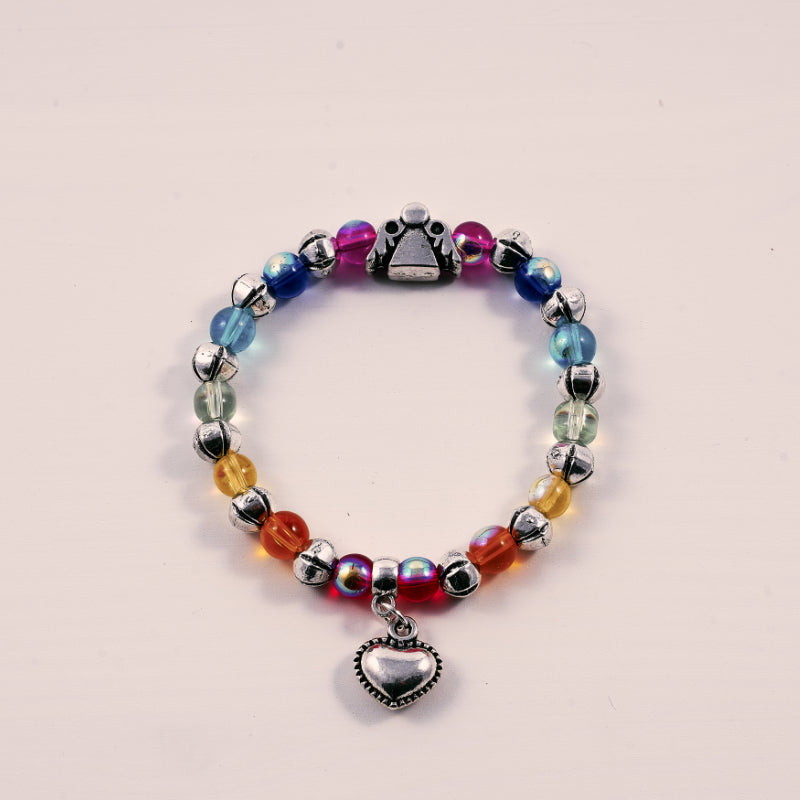 Armband mit Engel in bunt