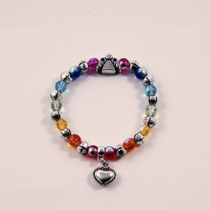 Armband mit Engel in bunt
