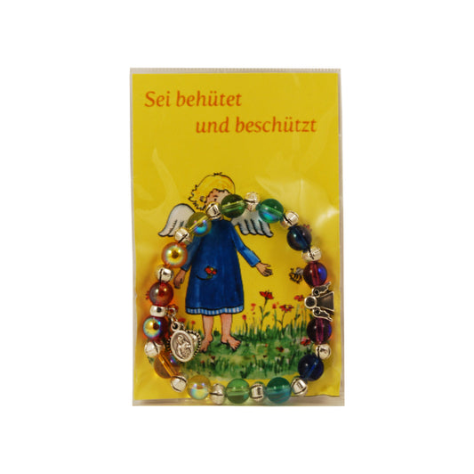 Armband mit Engel in bunt