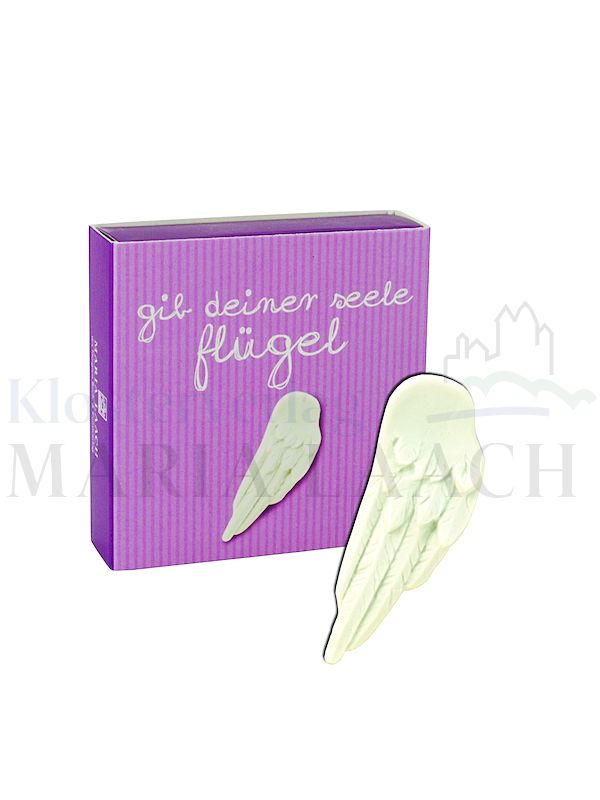 Foto: Gib deiner Seele Flügel (Handschmeichler), 5,5 cm, in Schachtel