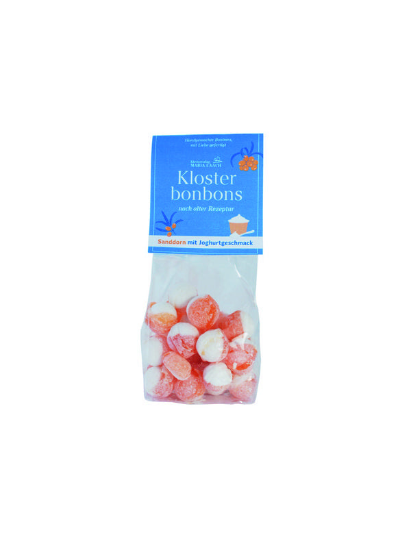 Foto: VE 5, Bonbons Sanddorn-Joghurt, 100g, in Tütchen