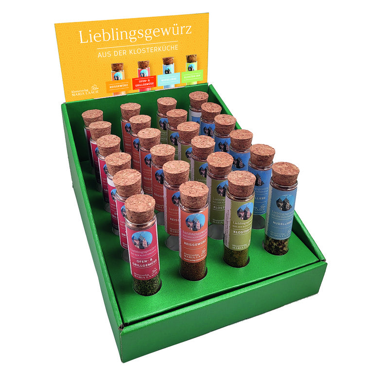 Foto: Nachfüllpack für Verkaufsdisplay, 24 Gläschen