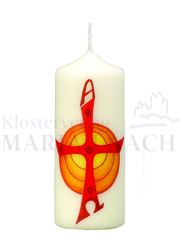 Foto: Kerze Kreuz / Ostersonne, 165/60 mm