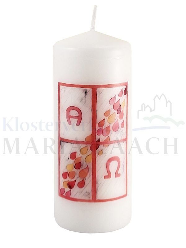Foto: Osterkerze Tropfen, 150/60 mm