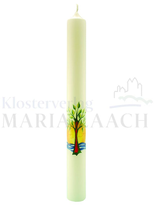 Foto: Kerze Lebensbaum / Sonne, 400/40 mm