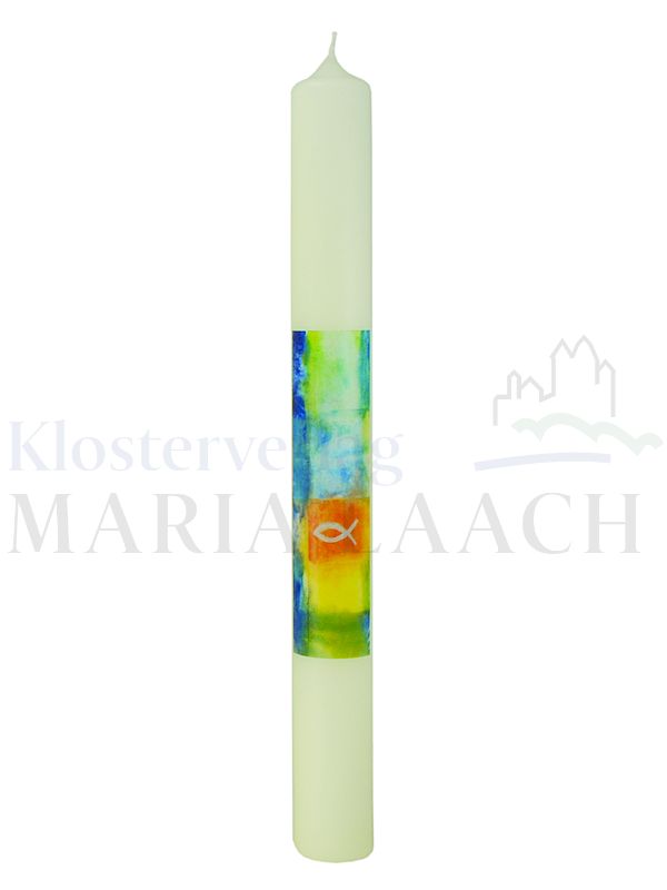 Foto: Kerze Fisch / Wasser, 400/40 mm