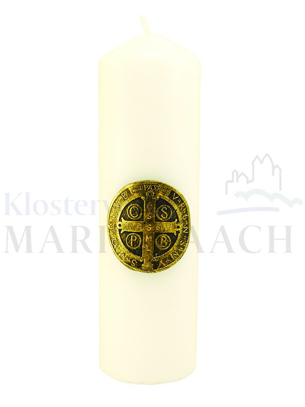 Foto: Kerze Benedictus-Kreuz, 180/50 mm