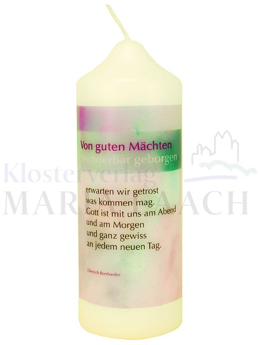 Foto: Kerze Von guten Mächten..., 165/60 mm