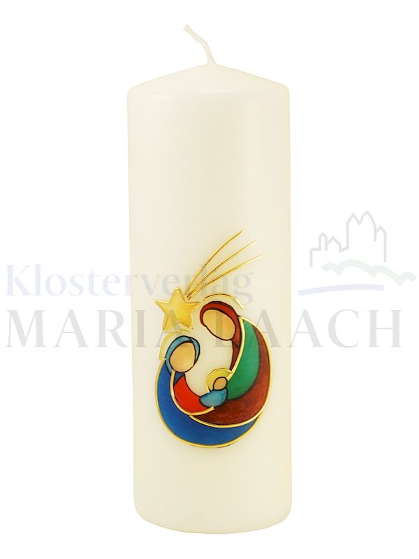 Foto: Kerze Hl. Familie mit Wachsauflage, 200/70 mm
