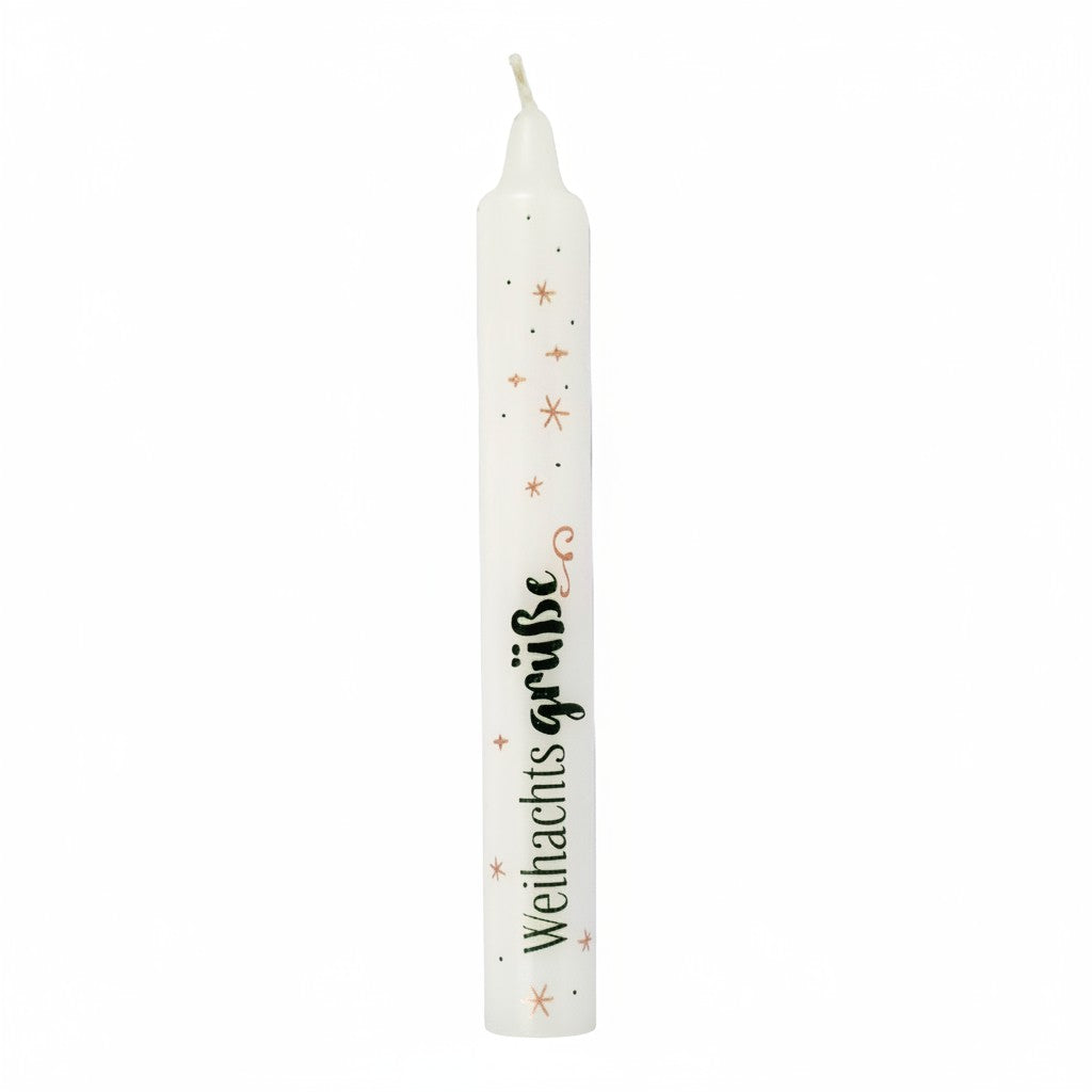 Weihnachtsfreude - Stabkerze