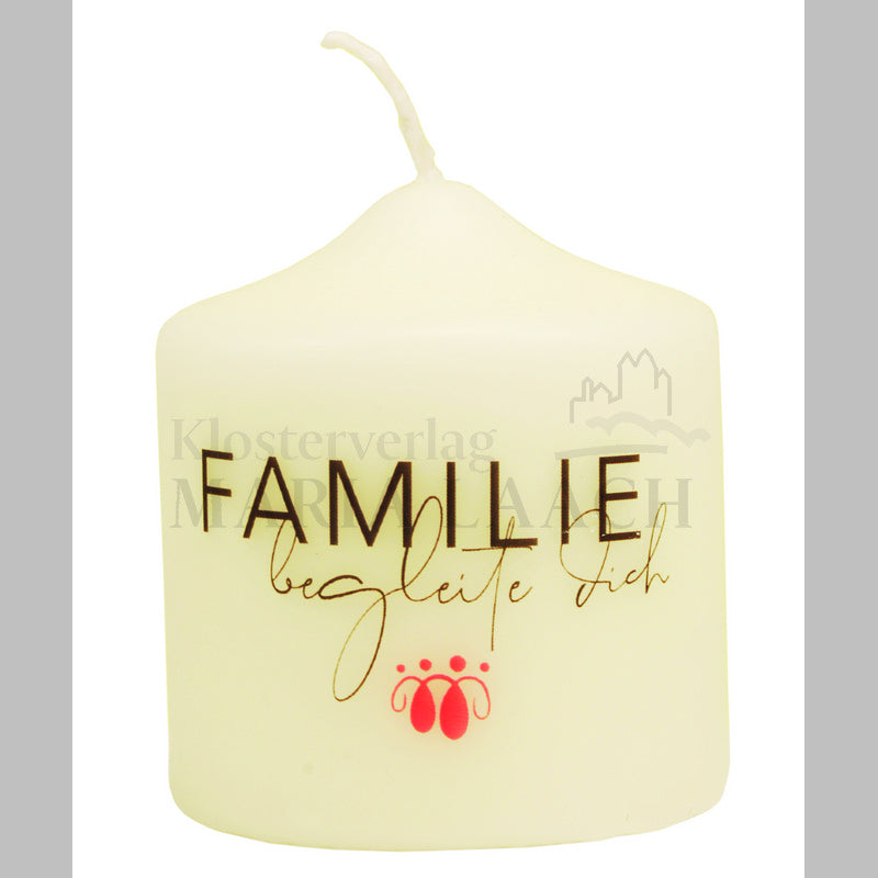 Kerze "Familie begleite dich"