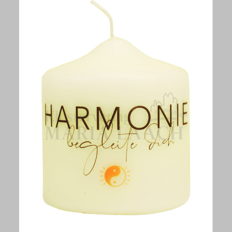 Kerze "Harmonie begleite dich"