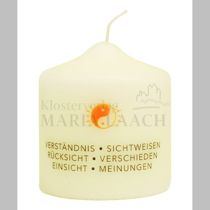 Kerze "Harmonie begleite dich"