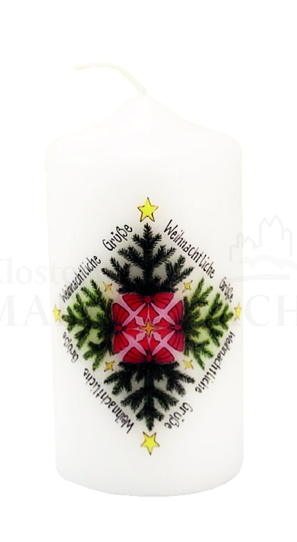 Display Nachfüllpack  Mandala- Weihnachtskerzen 4 x 3