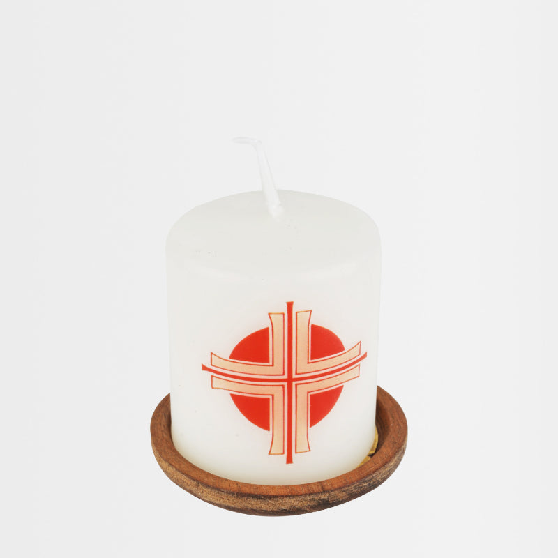 Minikerze "Osterkreuz"