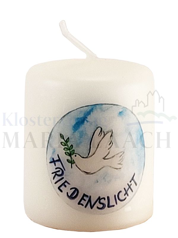 Foto: Kerze Friedenslicht, 60/50 mm