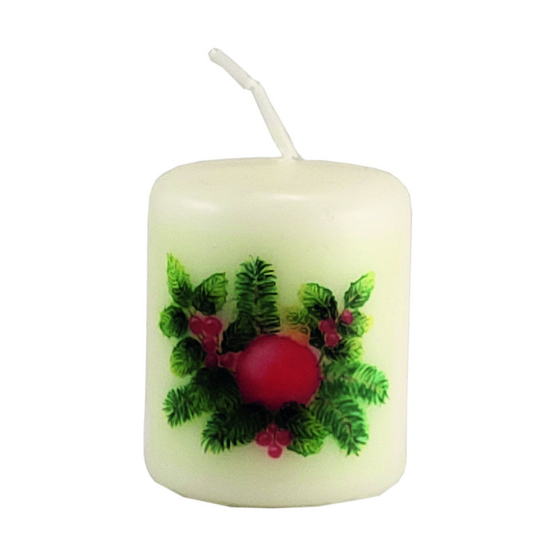 Minikerze "Weihnachtskugel"