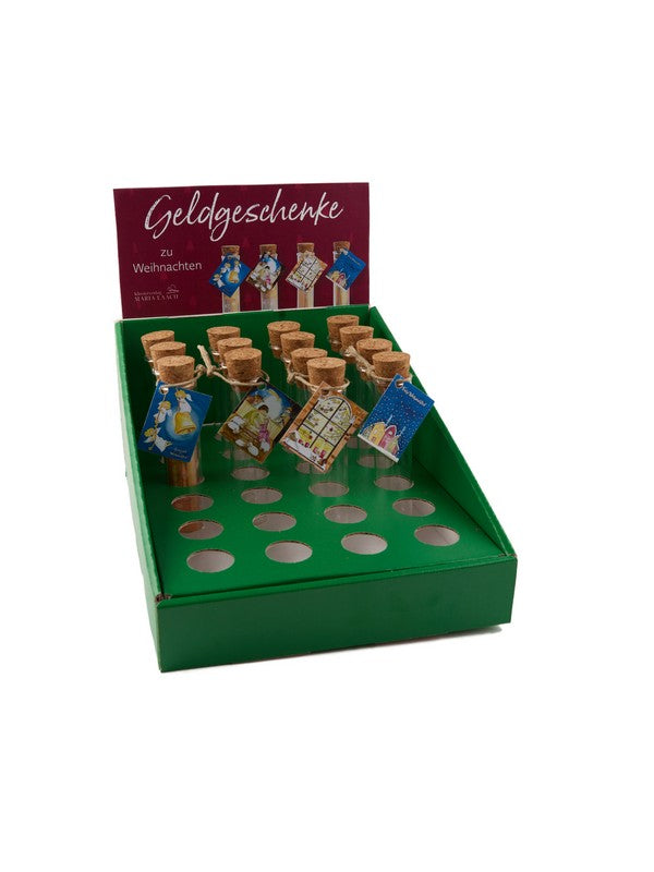Foto: Nachfüllpack für Verkaufsdisplay 890280, 4 x 6 Gläschen für Geldgeschenke