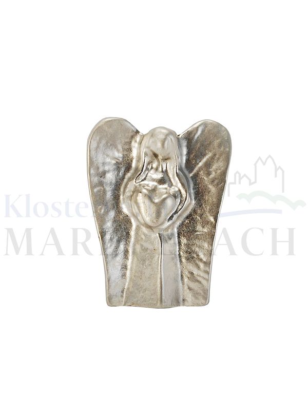 Foto: Herzengel, Ministandfigur, Metall, 25 Ex., im Holzkästchen