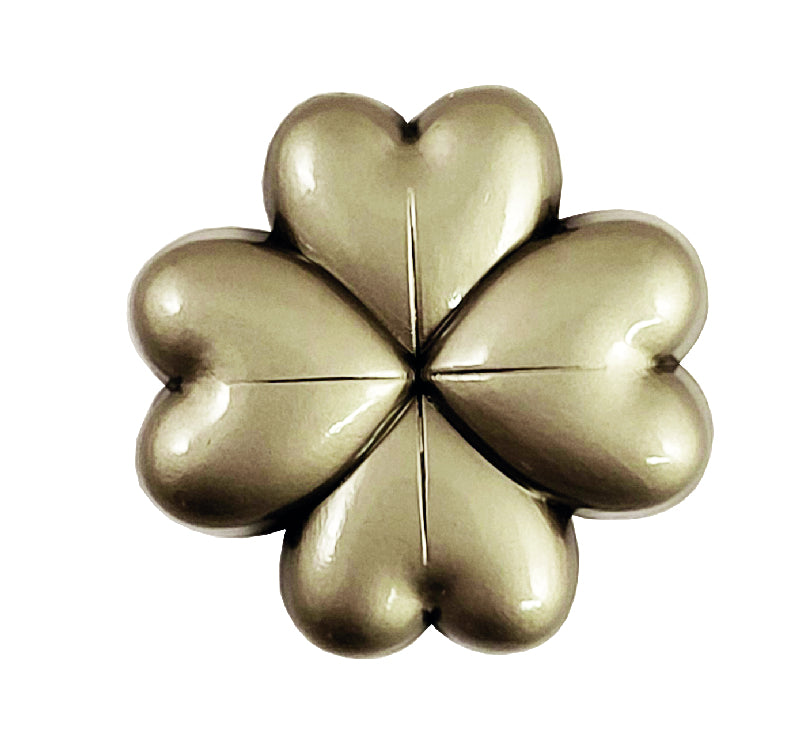 Kleeblatt aus Metall, klein