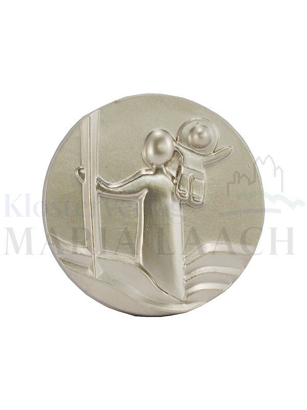 Foto: Autoplakette Christophorus, Metall, Ø 3,5 cm