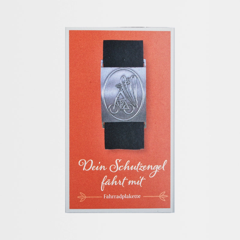 Fahrradplakette "Dein Schutzengel fährt mit"