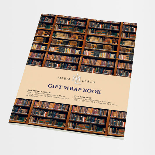 Geschenkpapierbuch „Die Klosterbibliothek Maria Laach“
